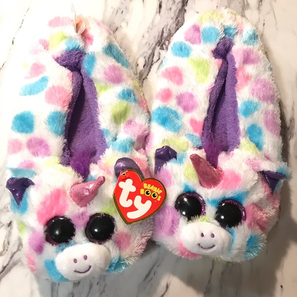 Ty Fuzzy Slippers - Picture 2 of 6